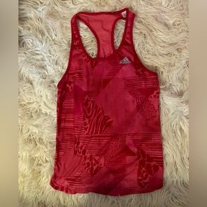 Adidas Climate Women's Racerback Tank Running Activewear Pink Size M